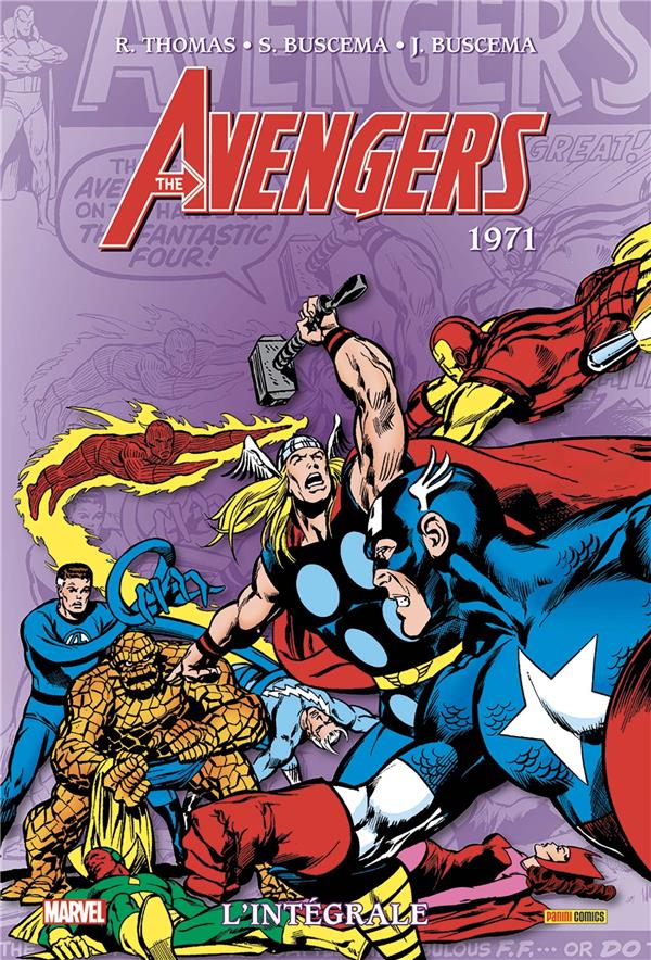 AVENGERS : L'INTEGRALE 1971 (NOUVELLE EDITION) (T08)