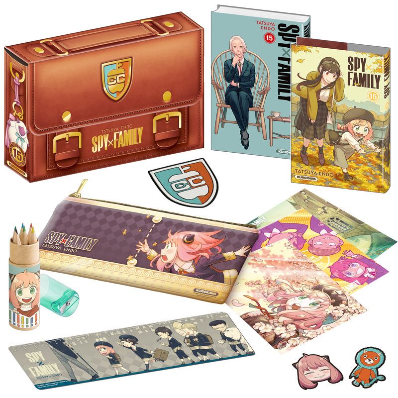 SPY X FAMILY - TOME 15 - COLLECTOR + MARQUE PAGE OFFERT