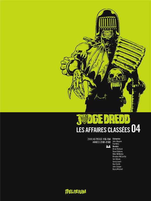 JUDGE DREDD, AFFAIRES CLASSEES 4