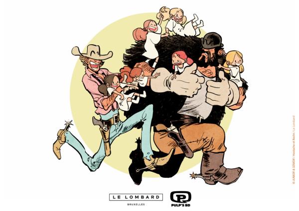 ON LES APPELLE JUNIOR & SENIOR + PRINT EXCLUSIF PULP'S OFFERT