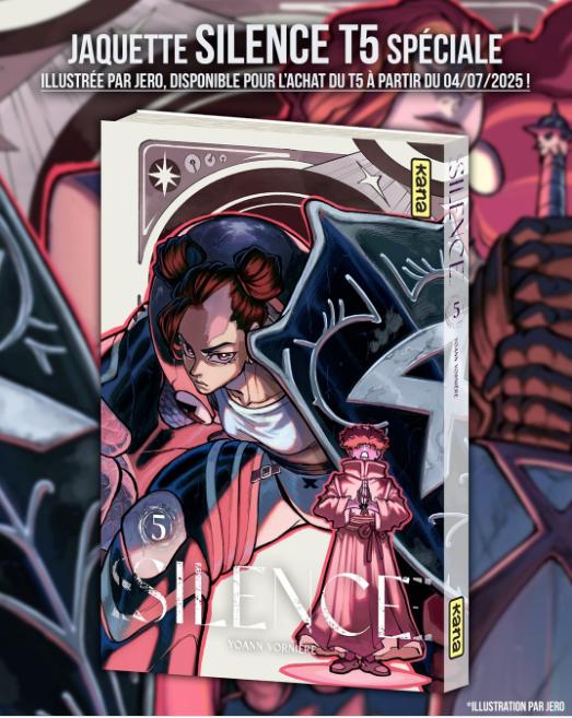 SILENCE - TOME 5 + JAQUETTE OFFERTE