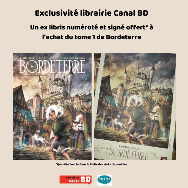 BORDETERRE - EX LIBRIS NUMÉROTÉ ET SIGNÉ