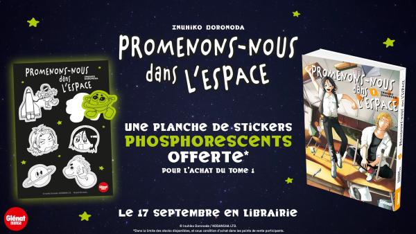PROMENONS-NOUS DANS L'ESPACE - TOME 01 + STICKERS OFFERT