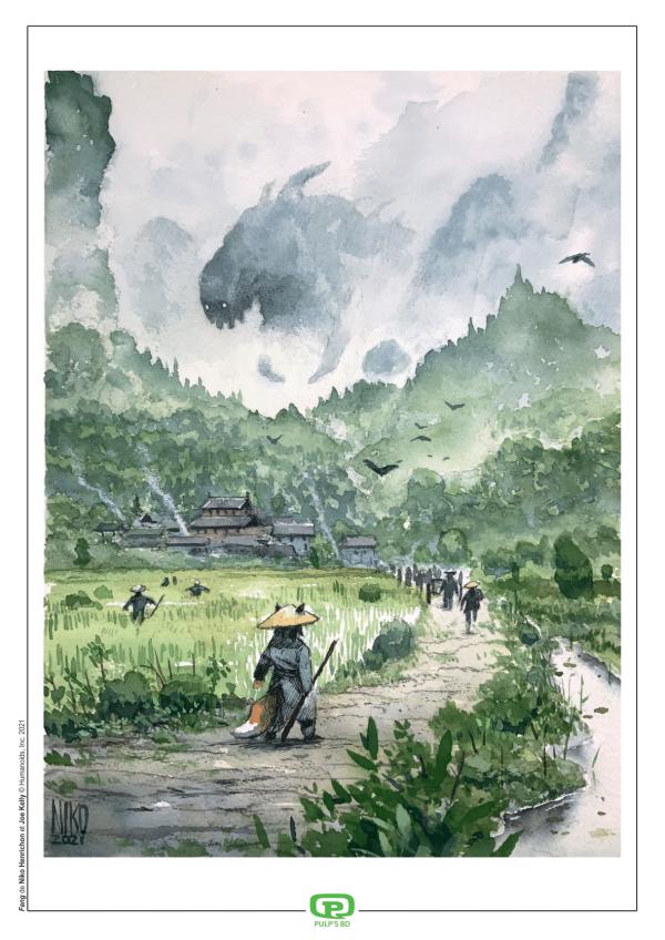 FANG T2 - A LA POURSUITE D'ALDAFAOR + 2 PRINT + JAQUETTES EXCLUSIFS PULP'S OFFERTS