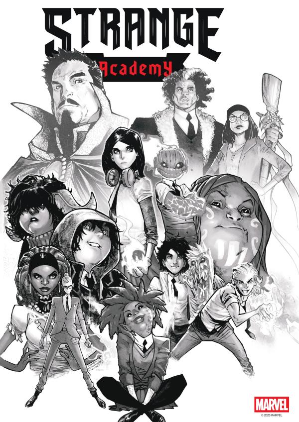 STRANGE ACADEMY - EDITION GRIMOIRE T01 + 3 PRINTS OFFERTS DONT 1 SIGNÉ PAR HUMBERTO RAMOS