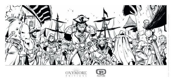 LA CONFRERIE DES TEMPETES - TOME 1 - THOORAK + PRINT EXCLUSIF PULP'S OFFERT